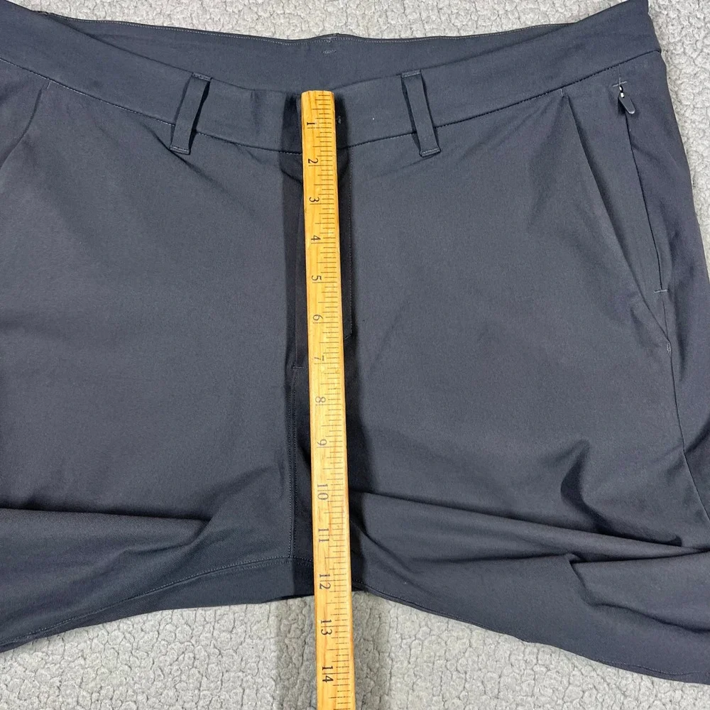 Lululemon Commission Pant Slim Warpstreme 34 Dark Gray Technical Chino 6190